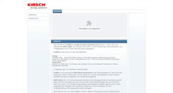 Desktop Screenshot of kirsch-energie.de